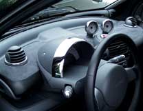 Smart chrome interior accessories