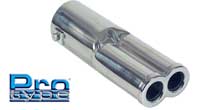 Stainless steel muffler tip