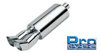 Stainless steel muffler dual DTM